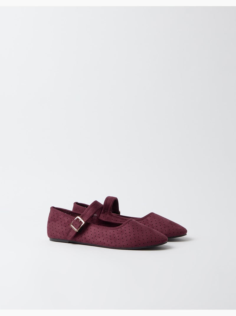 Chaussures plates, mo fashion Violet - Kiabi