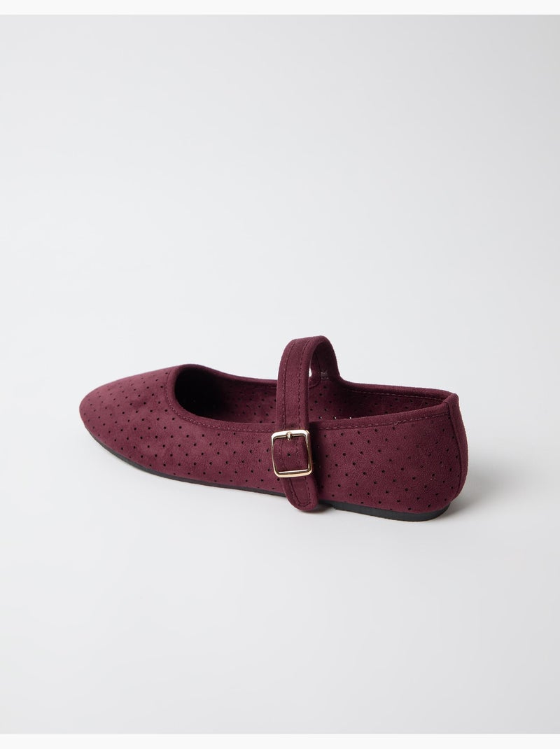 Chaussures plates, mo fashion Violet - Kiabi
