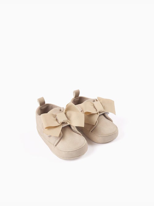 Chaussures pré-marche avec nœud décoratif - Kiabi