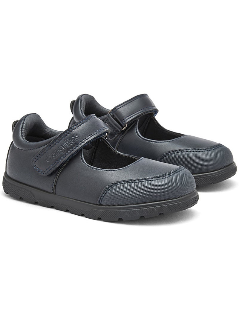 Chaussures scolaires conguitos barefoot goflex Bleu marine - Kiabi