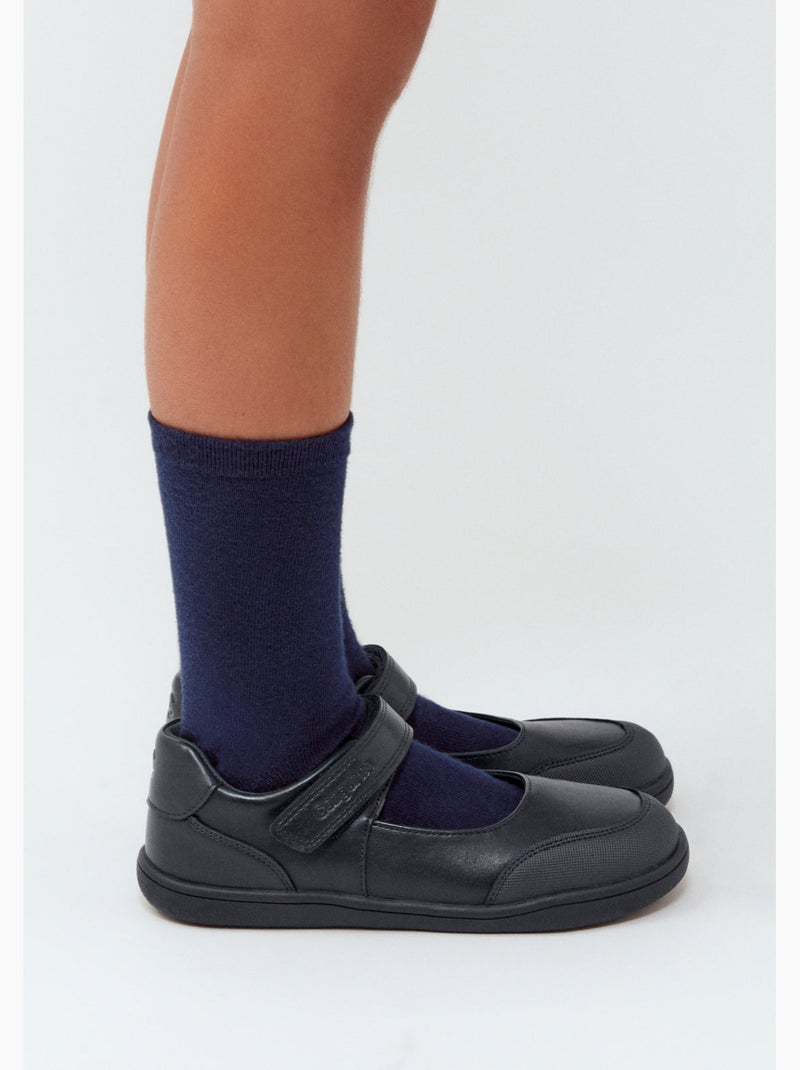 Chaussures scolaires conguitos barefoot goflex Bleu marine - Kiabi