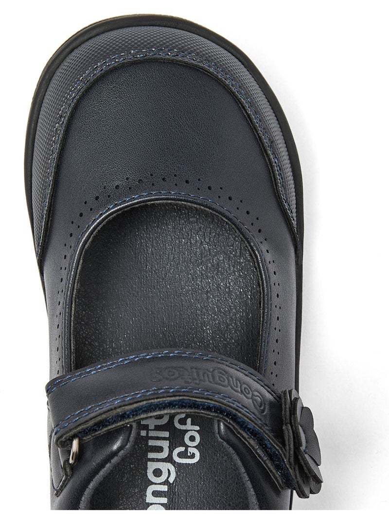 Chaussures scolaires conguitos barefoot goflex Bleu marine - Kiabi