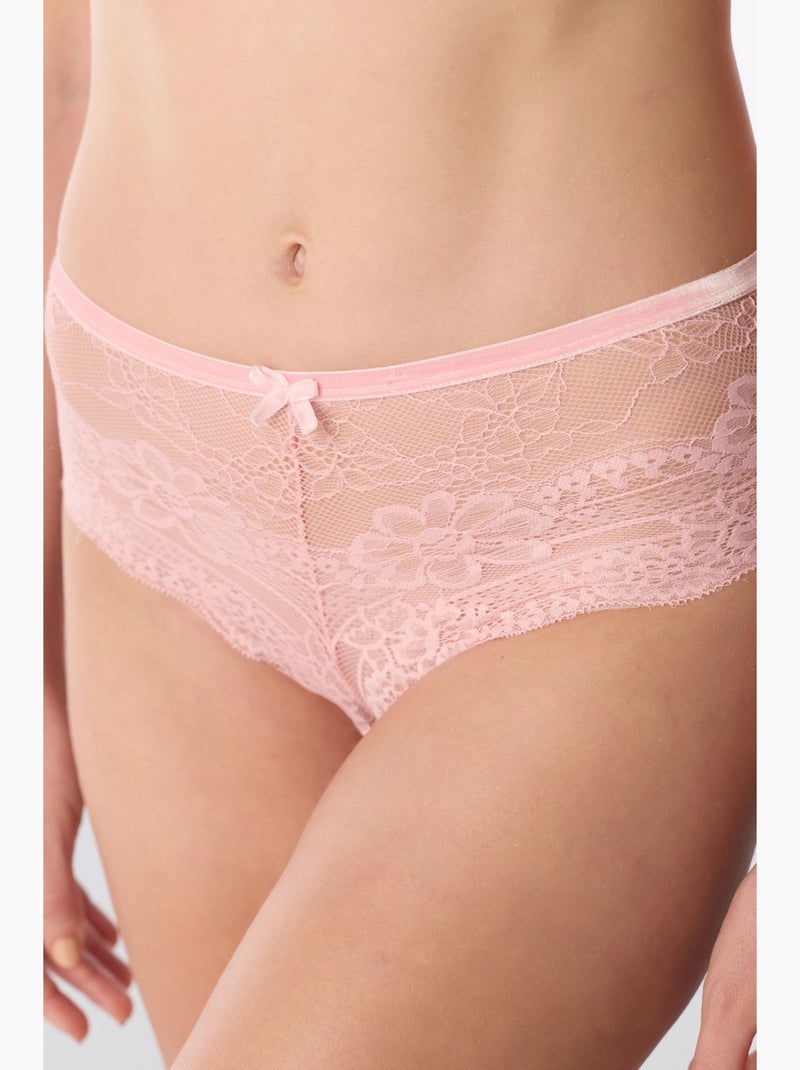 Cheeky kanten hipster slip penti Suikerroze - Kiabi