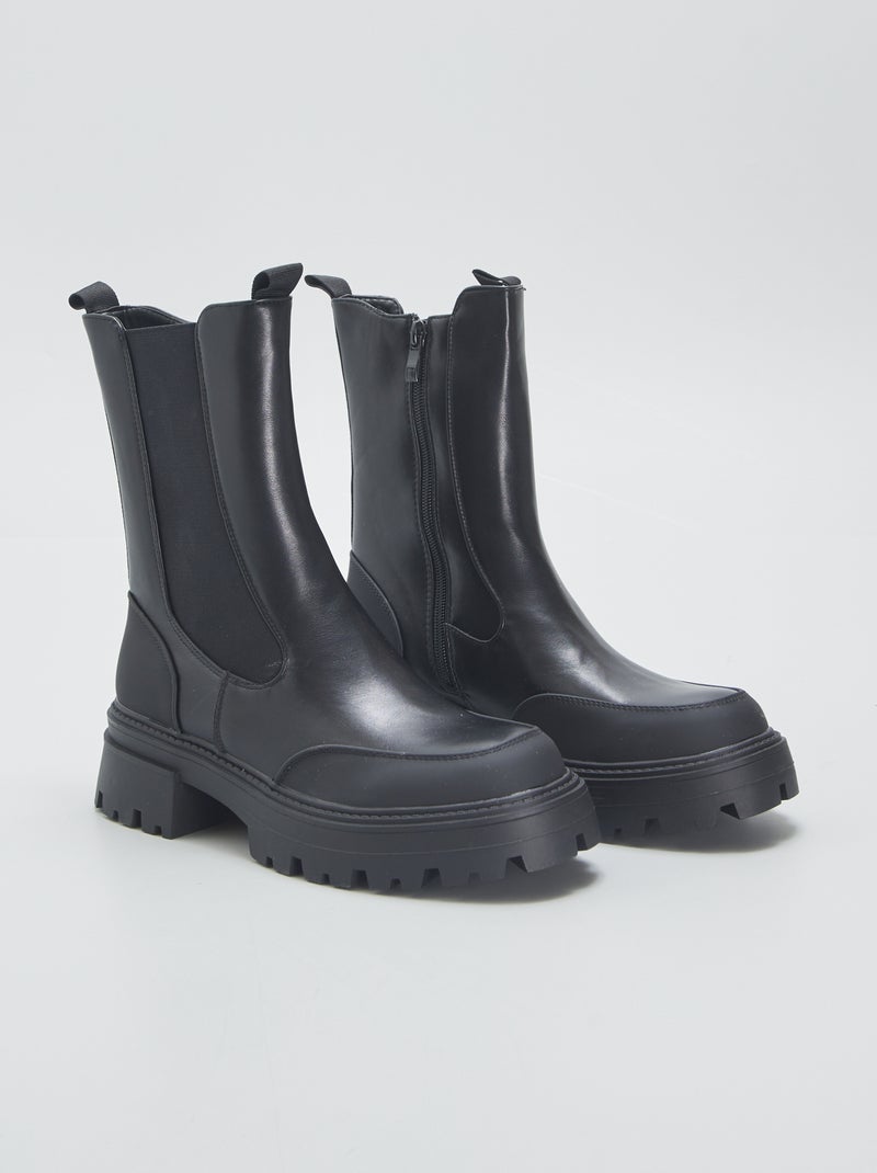 Chelseaboots ZWART - Kiabi