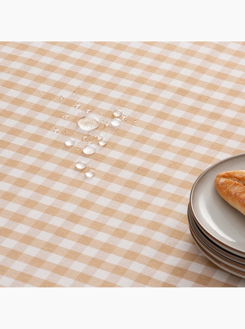 Chemin de table rectangulaire en coton à carreaux vichy, résistant à l'eau - gamusi. - Kiabi Chemin de table rectangulaire en coton à carreaux vichy, résistant à l'eau - gamusi. - Kiabi