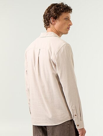 Chemise à carreaux