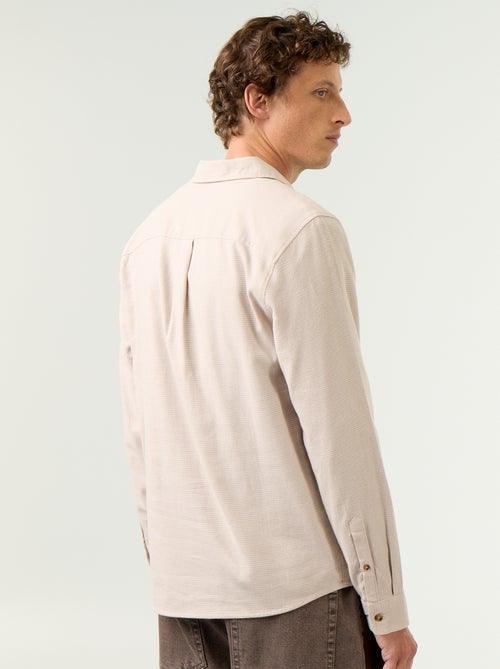 Chemise à carreaux - Kiabi
