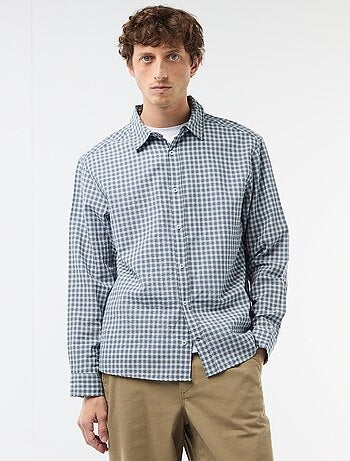 Chemise à carreaux