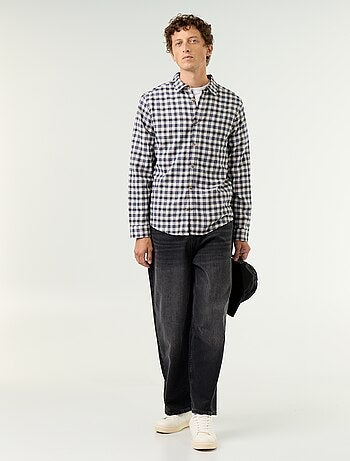 Chemise à carreaux