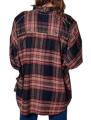 Chemise à Carreaux Femme Kaporal