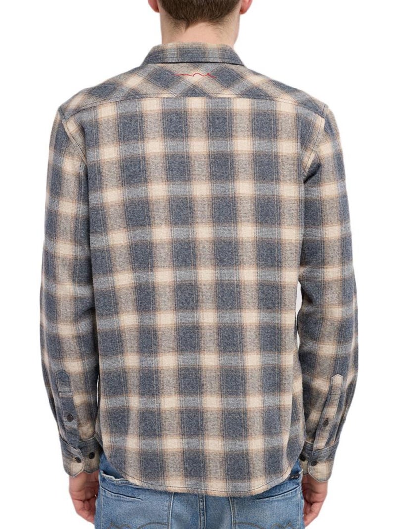 Chemise à Carreaux Homme Teddy Smith Gris Argenté - Kiabi