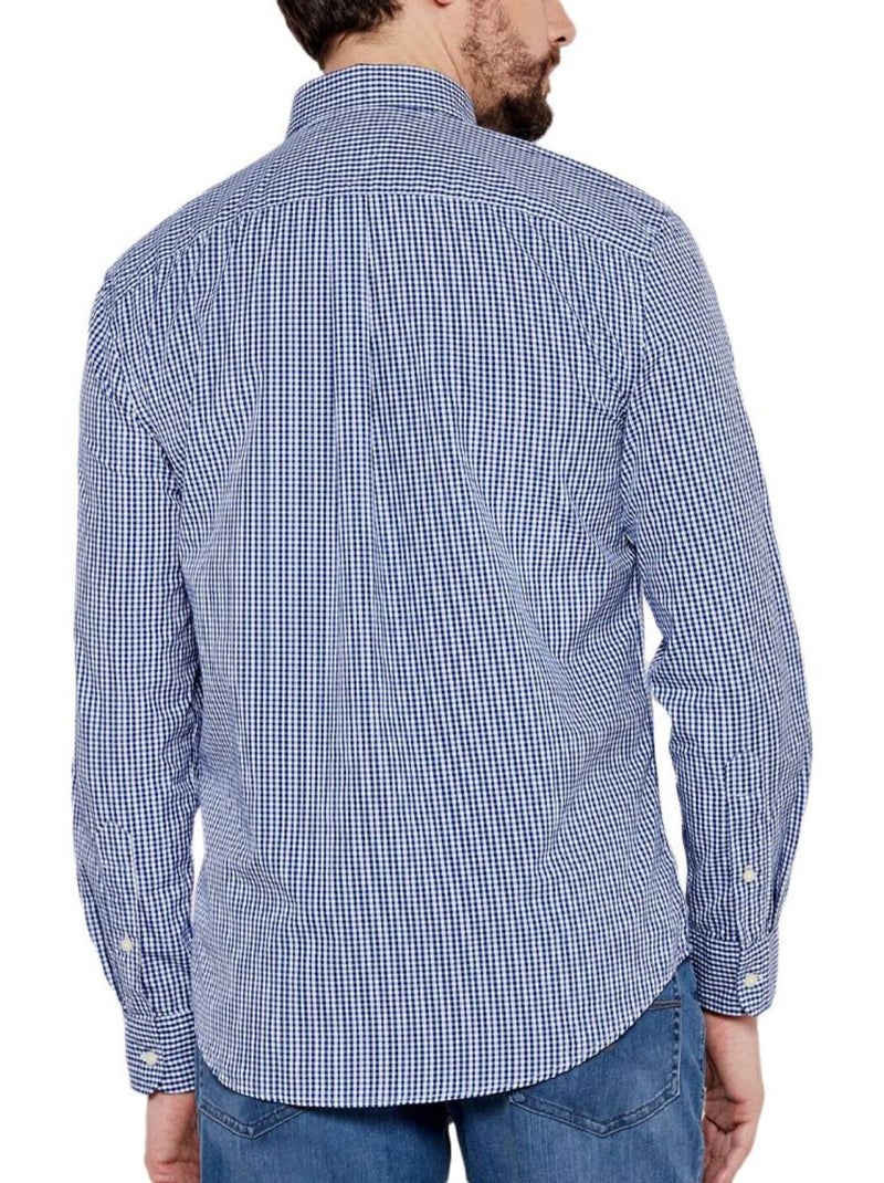 Chemise à Carreaux Homme Tommy Hilfiger Bleu - Kiabi