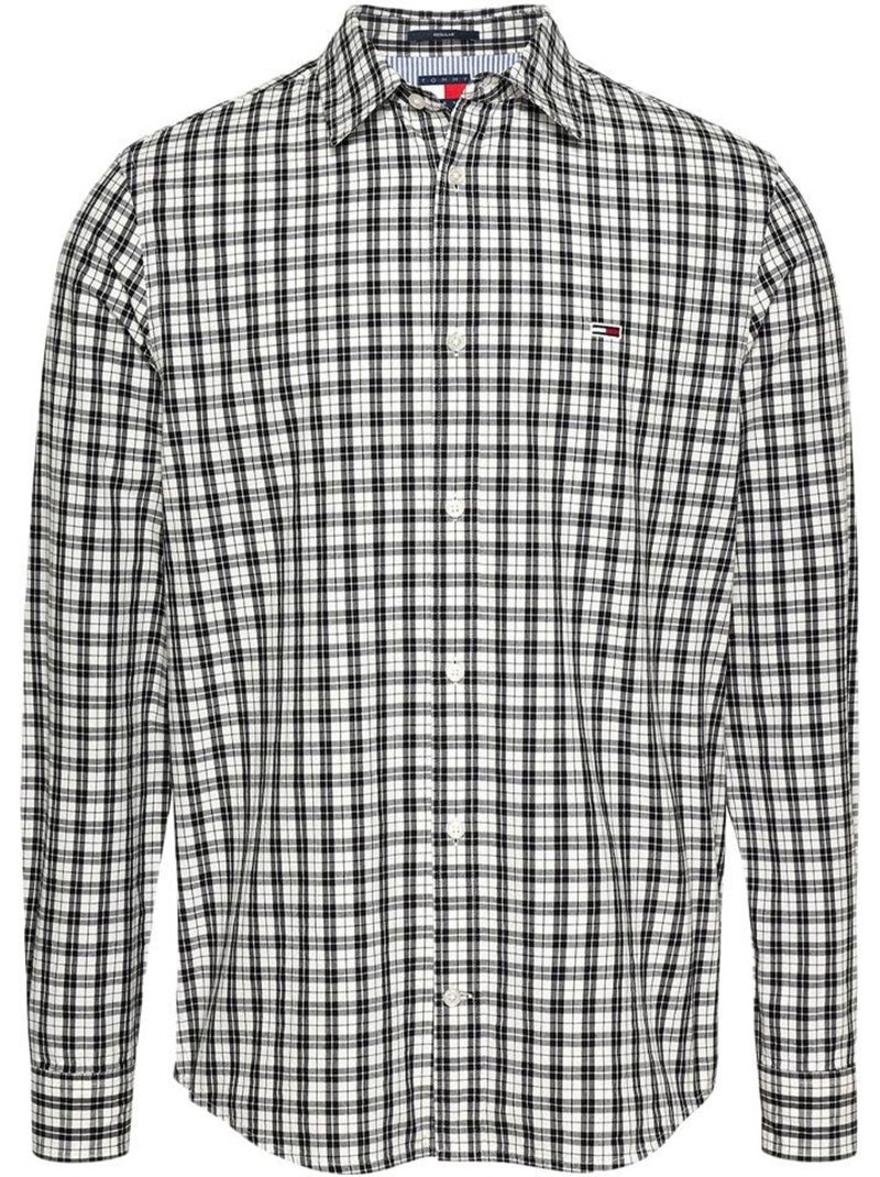 Chemise à carreaux homme tommy hilfiger Noir - Kiabi