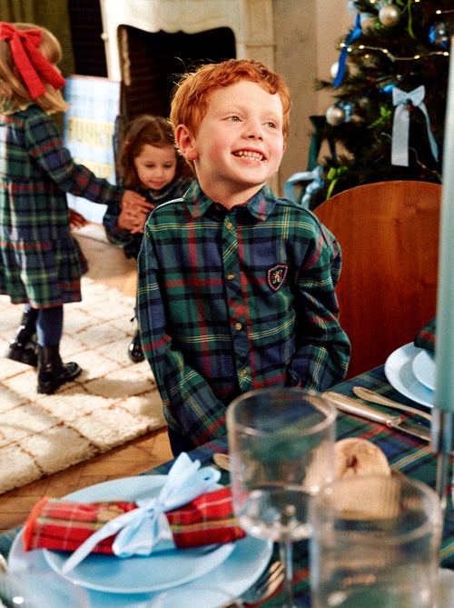 Chemise à carreaux 'Kiabi & Catherine Painvin' regular en coton - Kiabi