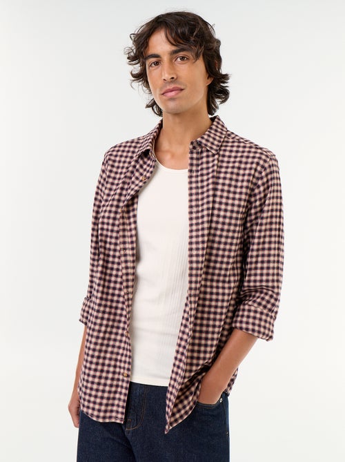 Chemise à carreaux - Kiabi Chemise à carreaux - Kiabi