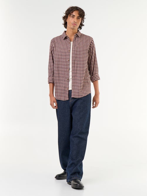 Chemise à carreaux - Kiabi Chemise à carreaux - Kiabi