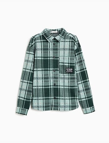 Chemise à carreaux, mo fashion
