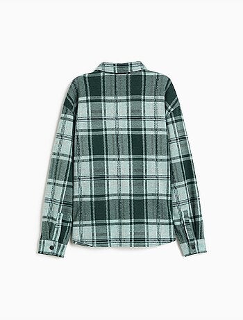 Chemise à carreaux, mo fashion