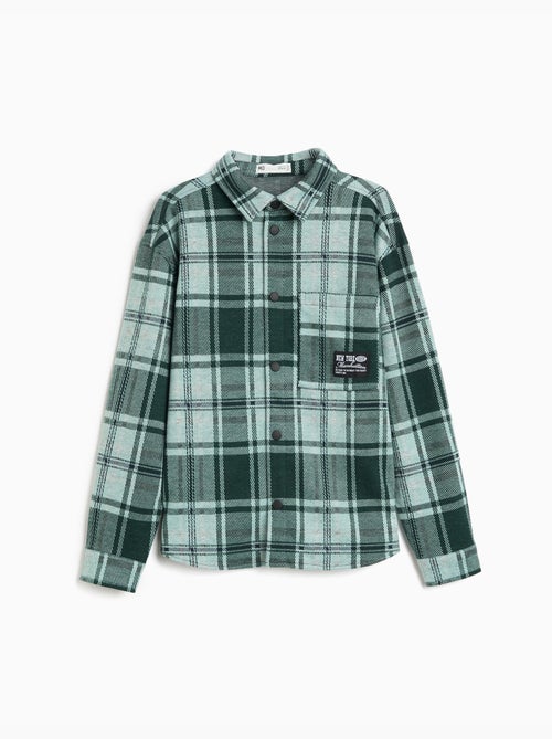 Chemise à carreaux, mo fashion - Kiabi
