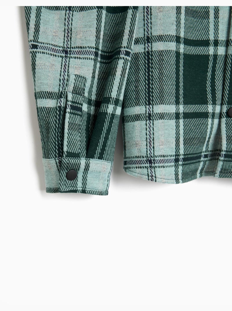 Chemise à carreaux, mo fashion Vert - Kiabi