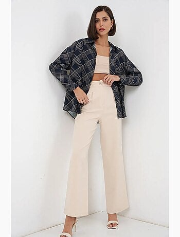 Chemise à carreaux oversize bdart