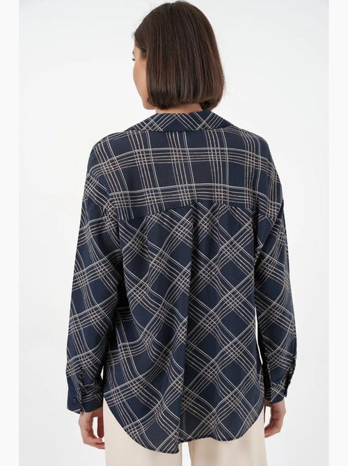 Chemise à carreaux oversize bdart - Kiabi