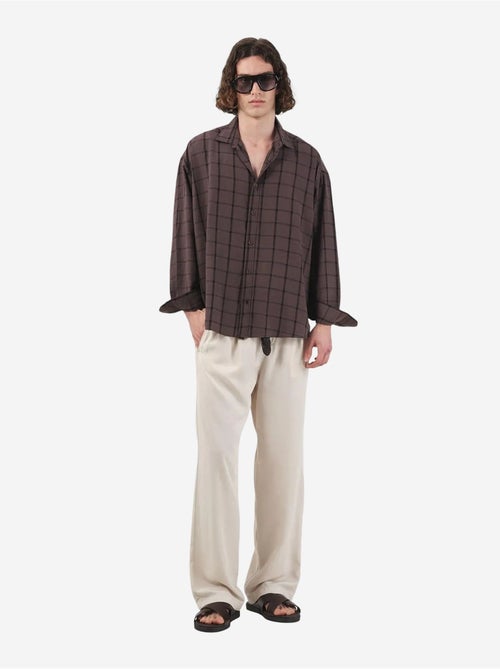 Chemise à carreaux oversize giesto - Kiabi