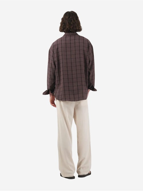 Chemise à carreaux oversize giesto - Kiabi
