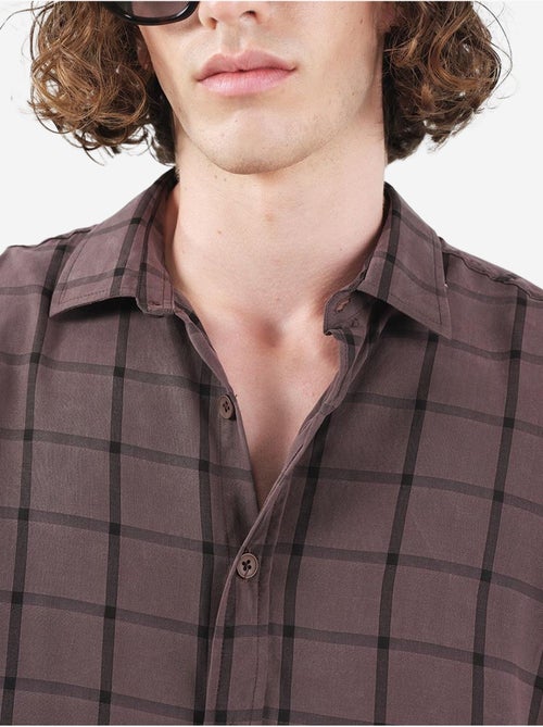 Chemise à carreaux oversize giesto - Kiabi