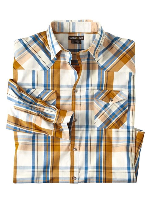 Chemise à Carreaux Texas - ATLAS FOR MEN - Kiabi Chemise à Carreaux Texas - ATLAS FOR MEN - Kiabi