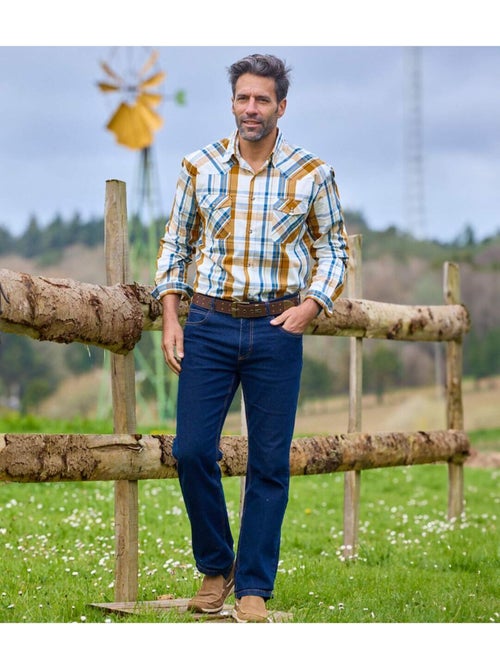 Chemise à Carreaux Texas - ATLAS FOR MEN - Kiabi Chemise à Carreaux Texas - ATLAS FOR MEN - Kiabi