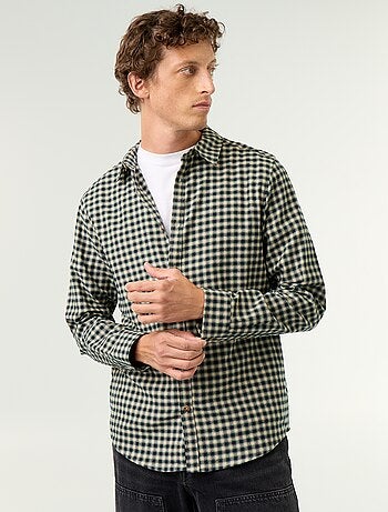 Chemise à carreaux