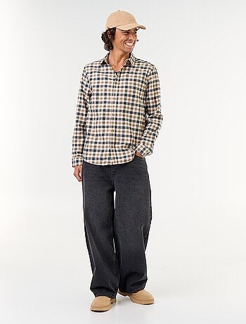 Chemise à carreaux