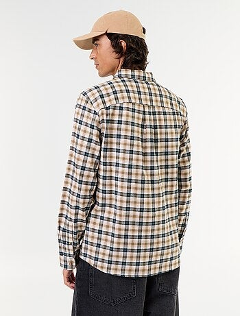 Chemise à carreaux