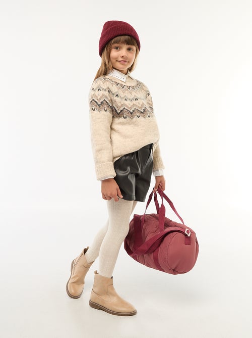 Chemise à col faux bijoux - Kiabi