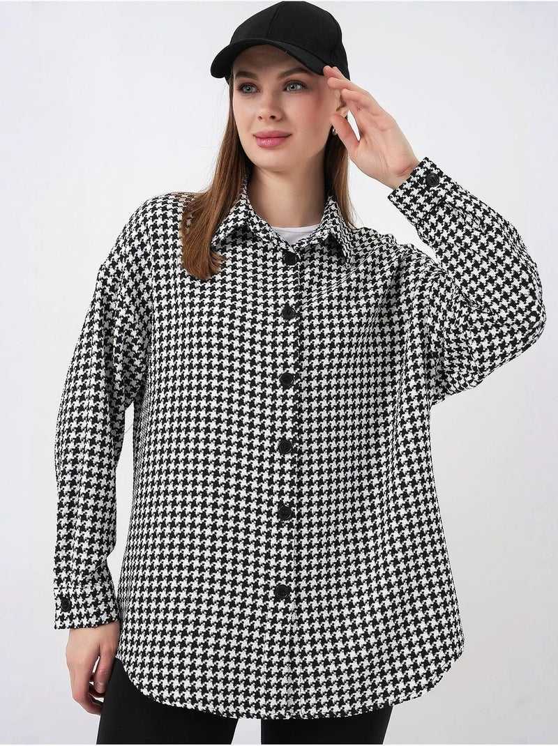 Chemise à double poche à motif écossais bdart Blanc - Kiabi