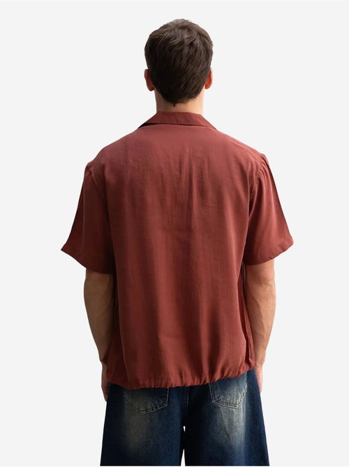 Chemise à manches courtes à col ouvert pour homme giesto - Kiabi