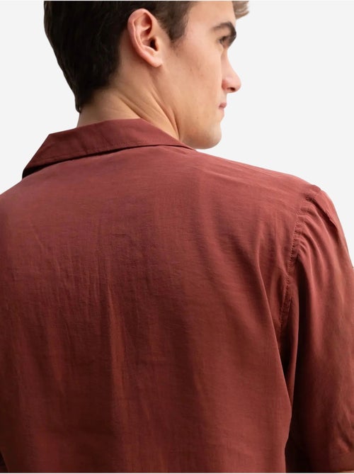 Chemise à manches courtes à col ouvert pour homme giesto - Kiabi