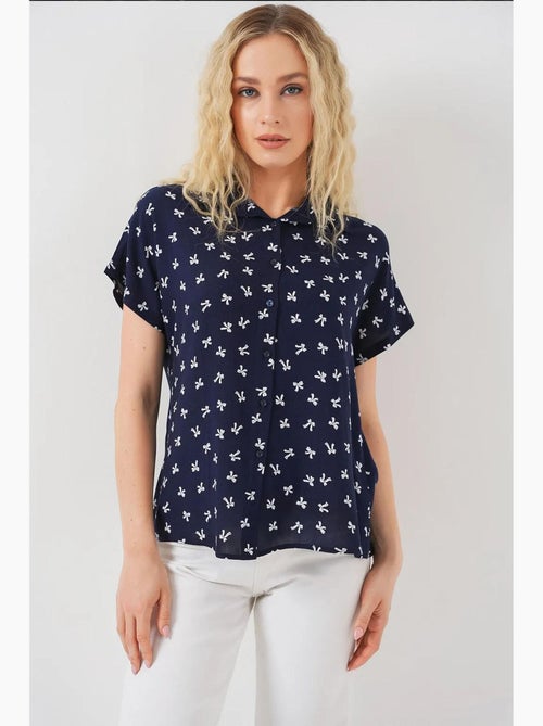 Chemise à manches courtes à motifs bdart - Kiabi