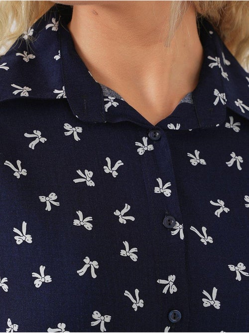 Chemise à manches courtes à motifs bdart - Kiabi