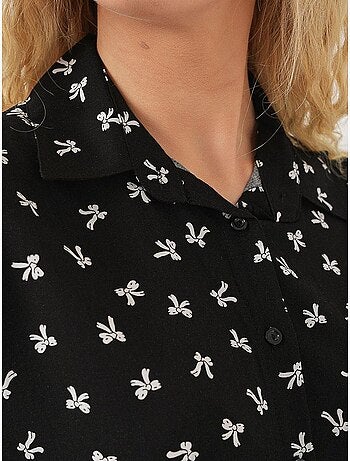 Chemise à manches courtes à motifs bdart