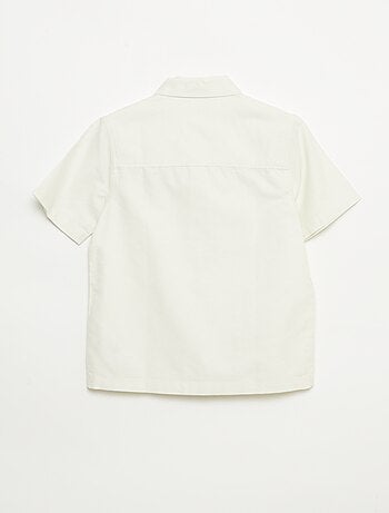 Chemise à manches courtes