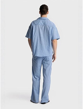 Chemise à manches courtes coupe décontractée pour homme giesto