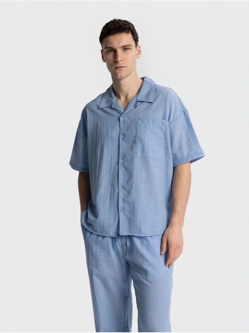 Chemise à manches courtes coupe décontractée pour homme giesto - Kiabi Chemise à manches courtes coupe décontractée pour homme giesto - Kiabi