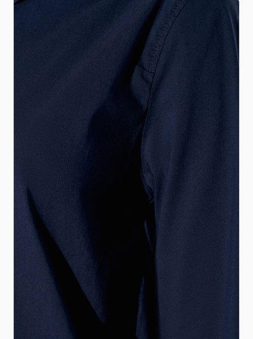 Chemise à manches longues avec découpe dilvin - Kiabi