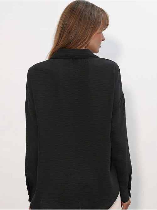 Chemise à manches longues brodée avec fermeture à boutons bdart - Kiabi Chemise à manches longues brodée avec fermeture à boutons bdart - Kiabi