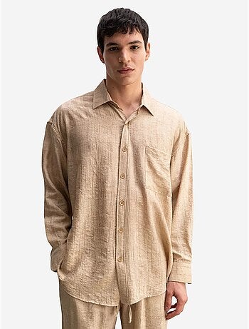 Chemise à manches longues coupe décontractée giesto
