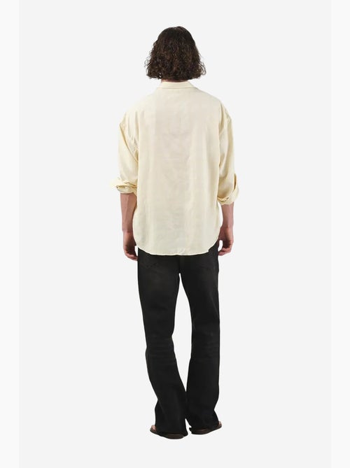 Chemise à manches longues coupe décontractée giesto - Kiabi
