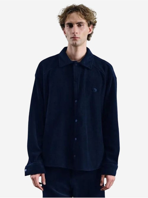 Chemise à manches longues en maille texturée avec fermeture boutonnée giesto - Kiabi Chemise à manches longues en maille texturée avec fermeture boutonnée giesto - Kiabi