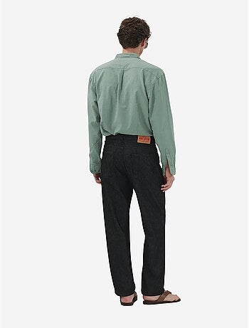 Chemise à manches longues en popeline de coton giesto